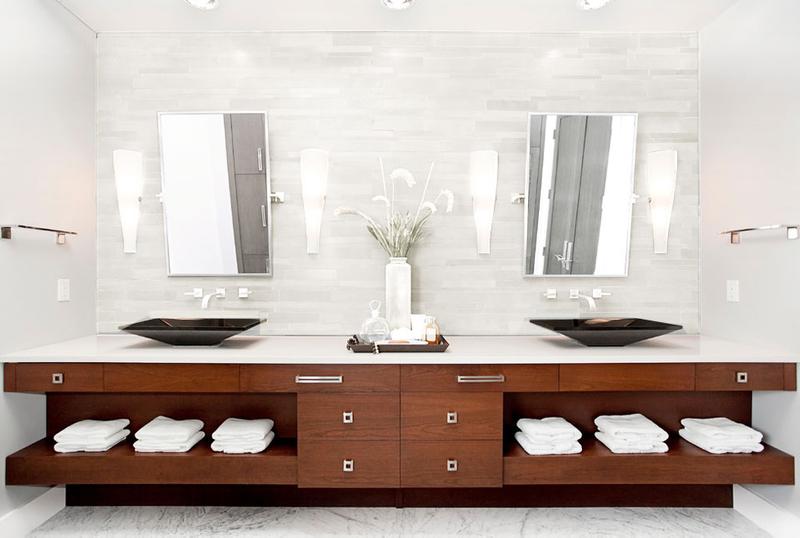Lynia White Marble Wall Tile Bathroom
