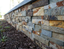 Norstone Natural Stone Retaining Wall Ochre Xl