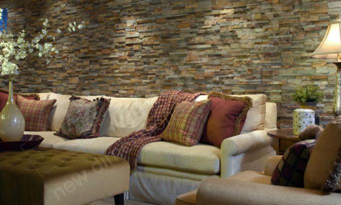 Dry Stacked Stone for Feature Walls