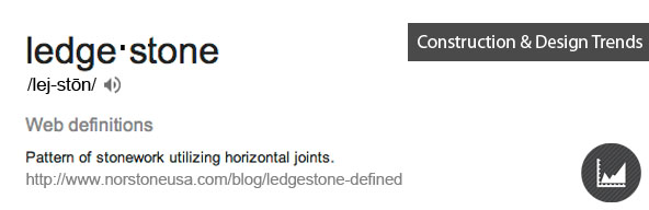 Ledgestone defined