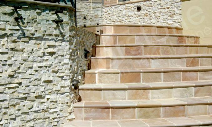 Natural Stacked Stone Veneer Example
