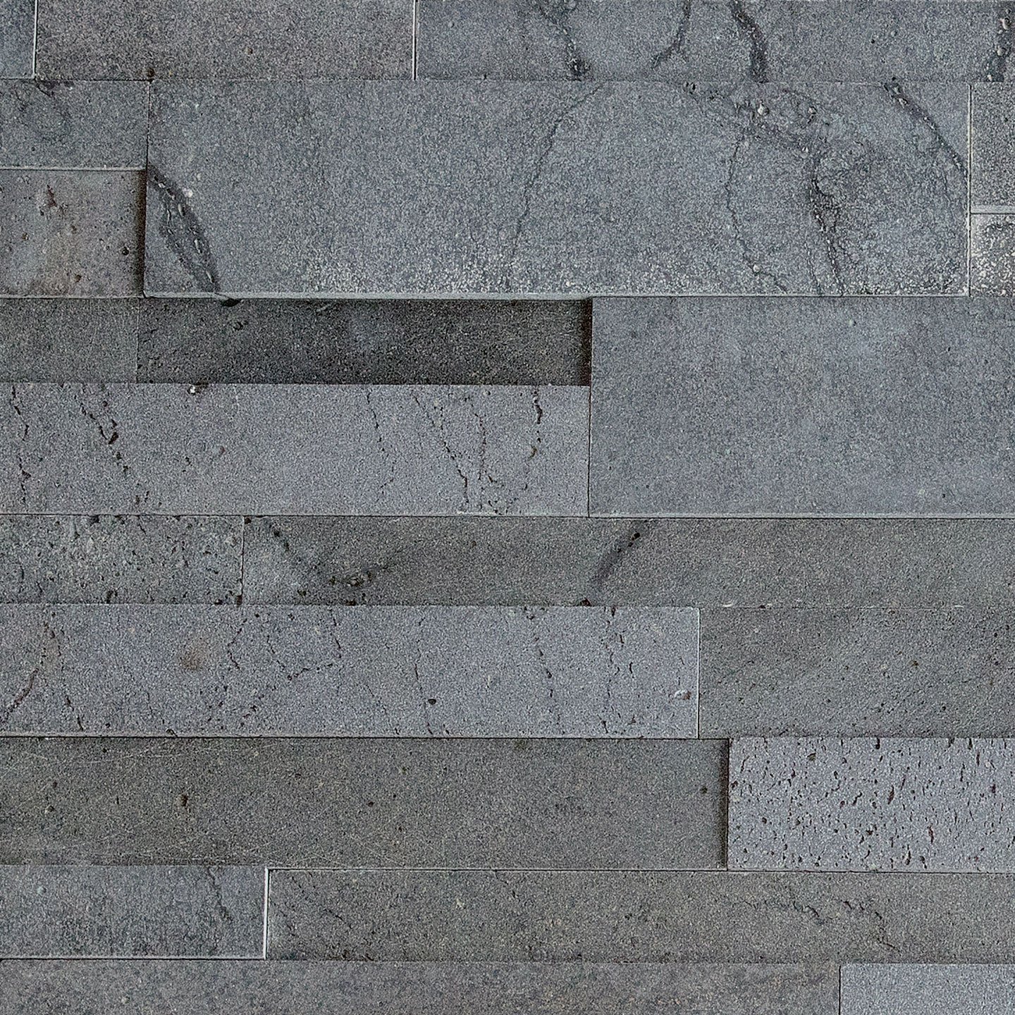 Norstone Graphite Lavastone Aksent 3D Panels close up